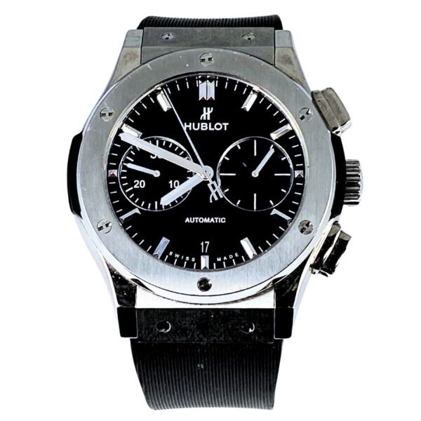Buy Hublot Classic Fusion Chronograph Titanium 521.nx.1171.rx Box and Card 1