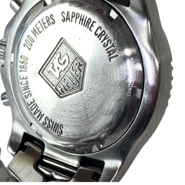 Tag Heuer CT1110.BA0550 Link Chronograph Blue Jason Bourne - Image 7