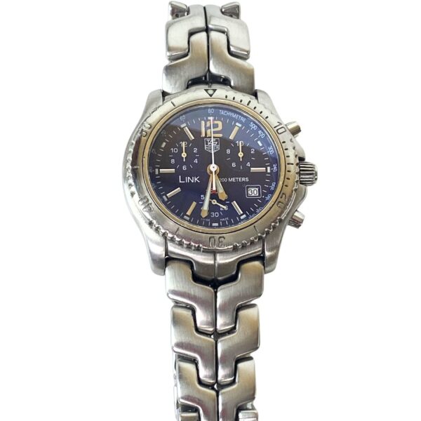 Tag Heuer CT1110.BA0550 Link Chronograph Blue Jason Bourne - Image 6