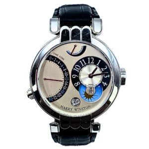 Harry Winston Excenter 200/mmtz39wl/w 18k White Gold w/ Paperwork