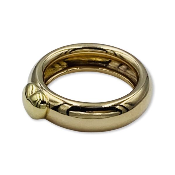 18KT Rose Gold Heart Ring - Image 3