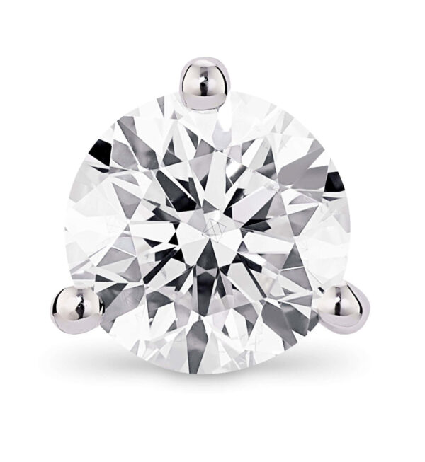 Single Lab Grown Diamond Stud Earring 2.00 CT