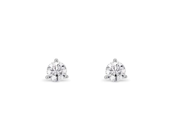 Half Carat Lab-Grown Diamond Solitaire Studs (1/2ctw.)