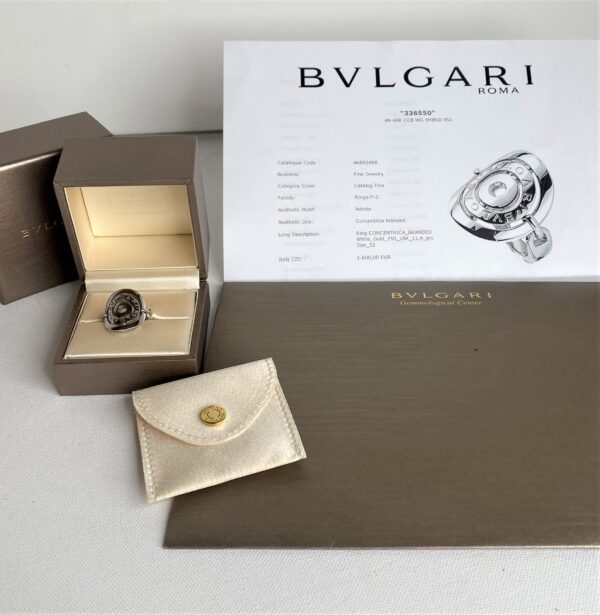 Bvlgari 18k “Concentrica” Ring size 52 - Image 2
