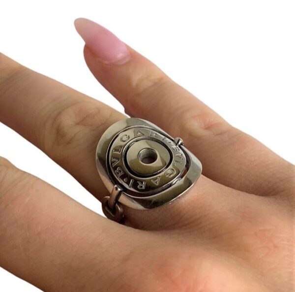 Bvlgari 18k “Concentrica” Ring size 52 - Image 7