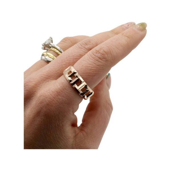 Tiffany & Co. Tiffany T. True 18K Rose Gold Band Ring 8MM - Image 4