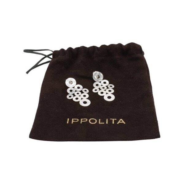 Ippolita Sterling Silver Open Circle Dangle Drop Earrings - Image 4