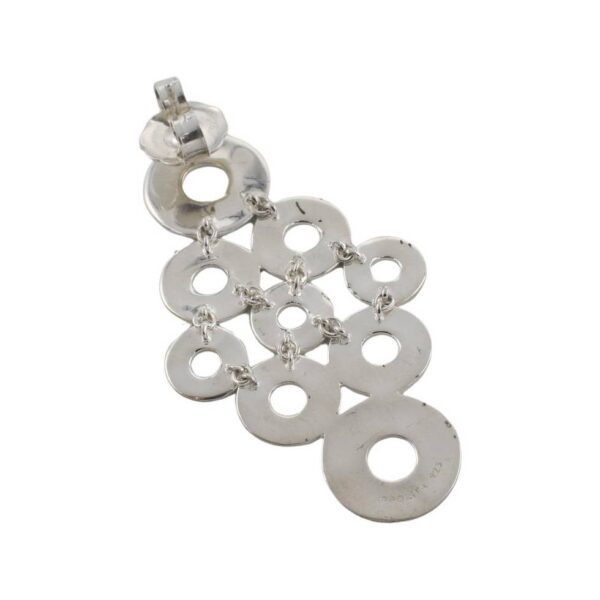 Ippolita Sterling Silver Open Circle Dangle Drop Earrings - Image 3