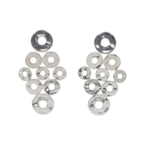 Ippolita Sterling Silver Open Circle Dangle Drop Earrings