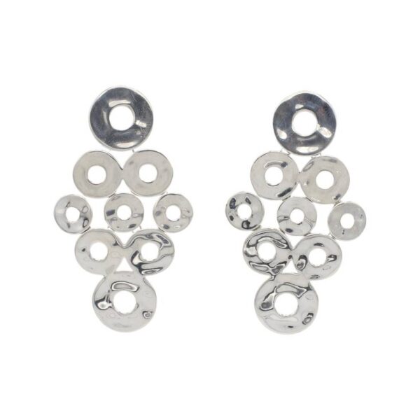 Ippolita Sterling Silver Open Circle Dangle Drop Earrings