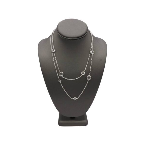Ippolita Sterling Silver Rock Candy Quartz Station Long Necklace - Image 2