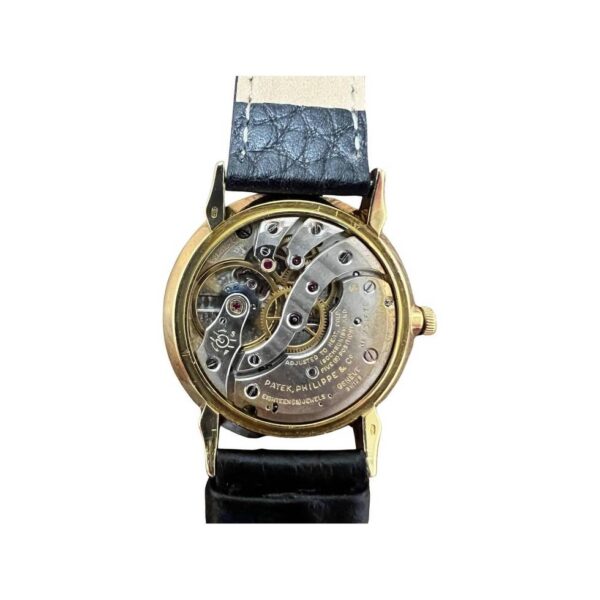 Patek Philippe Calatrava 18 Karat Yellow Gold Reference 3420 Vintage Watch Circa 1960 - Image 2