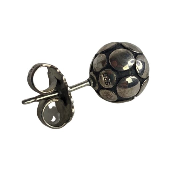 John Hardy “Silver Dot” Stud Earrings - Image 3