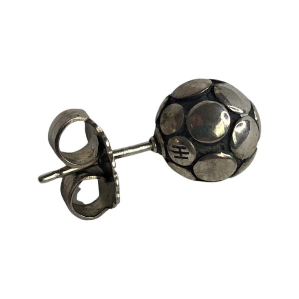 John Hardy “Silver Dot” Stud Earrings - Image 4