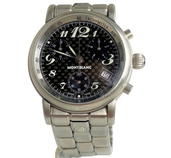 Montblanc Star Meisterstuck Chronograph Watch model 7038 - Image 7
