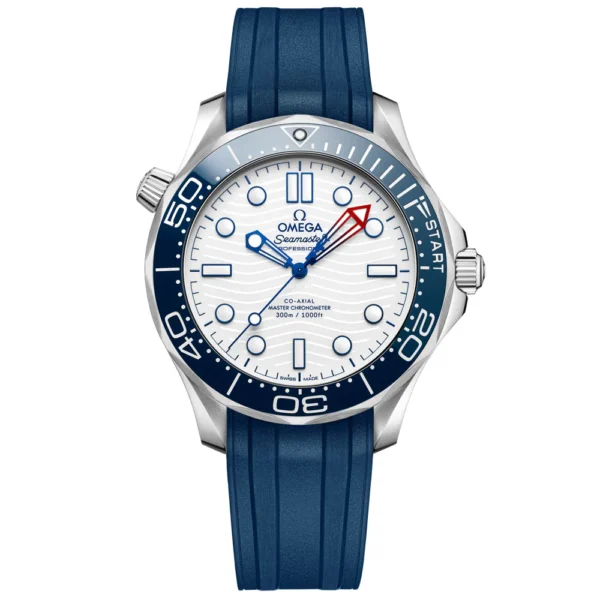 OMEGA Seamaster Diver 300M America Cup Edition 42mm White Dial Automatic Gents Watch