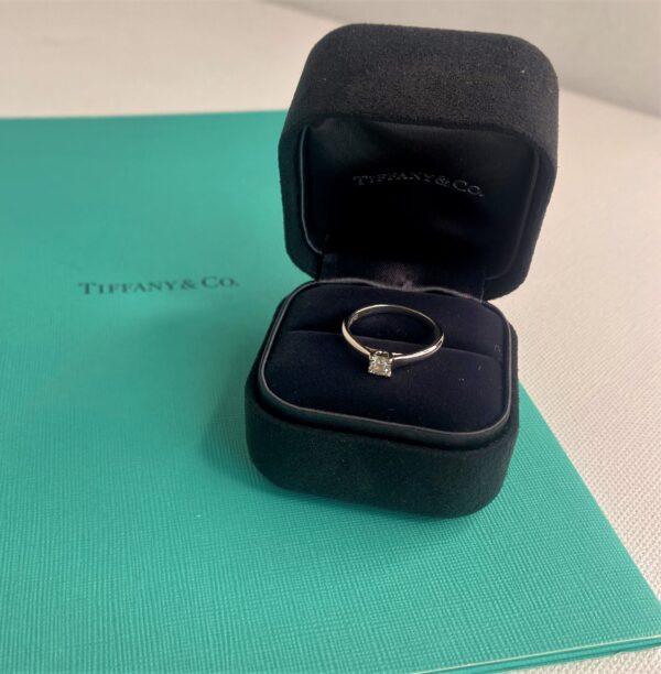 Tiffany & Company “Lucida Cut” Engagement Ring 0.25ct - Image 9