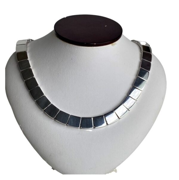 Tiffany & Company Square Tiles Necklace in Sterling Silver - Image 4