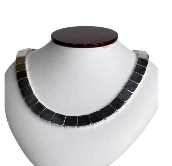Tiffany & Company Square Tiles Necklace in Sterling Silver - Image 7